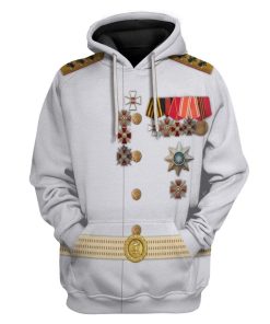 Hoodie Custom Aleksandr Kolchak Apparel HD-TT2391905 3D Custom Fleece Hoodies Hoodie S 