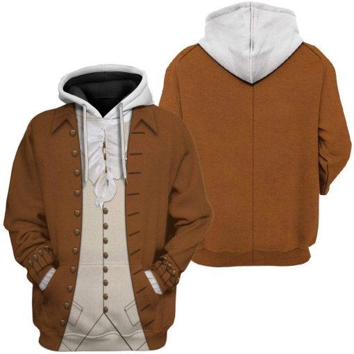 Hoodie Custom Alexander Hamilton Apparel HD-DT2881912 3D Custom Fleece Hoodies
