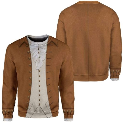 Hoodie Custom Alexander Hamilton Apparel HD-DT2881912 3D Custom Fleece Hoodies