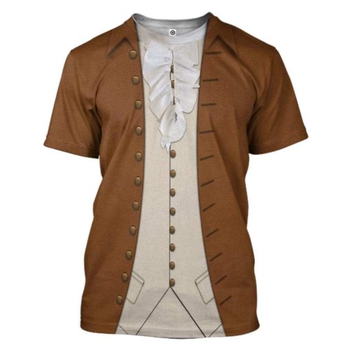 Hoodie Custom Alexander Hamilton Apparel HD-DT2881912 3D Custom Fleece Hoodies T-Shirt S