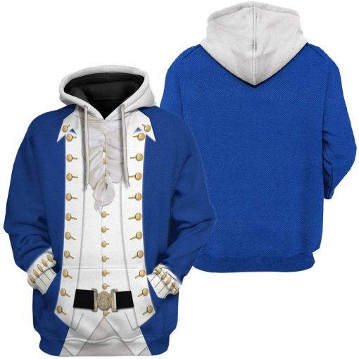 Hoodie Custom Alexander Hamilton Apparel T28811 3D Custom Fleece Hoodies