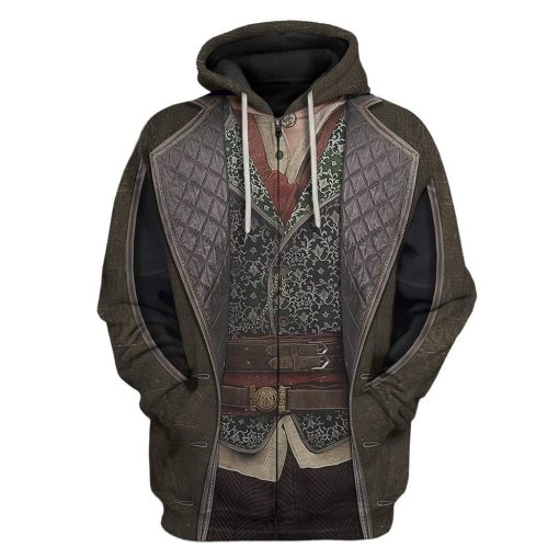 Hoodie Custom Ancient Roman Gentleman Apparel HD-TT3081918 3D Custom Fleece Hoodies Zip Hoodie S