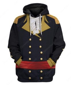 Hoodie Custom Andrew Jackson Apparel HD-DT1991903 3D Custom Fleece Hoodies Hoodie S 