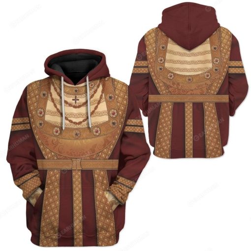 Hoodie Custom Anne of Cleves Apparel HD-DT18101917 3D Custom Fleece Hoodies