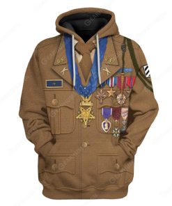 Hoodie Custom Audie Murphy Apparel HD-DT2391901 3D Custom Fleece Hoodies Hoodie S 