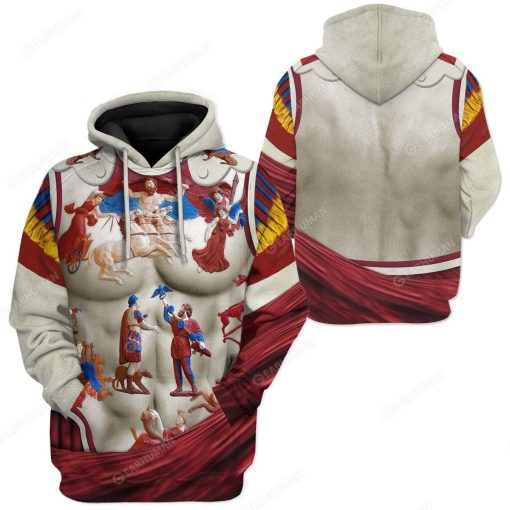 Hoodie Custom Augustus Apparel HD-TA14101920 3D Custom Fleece Hoodies