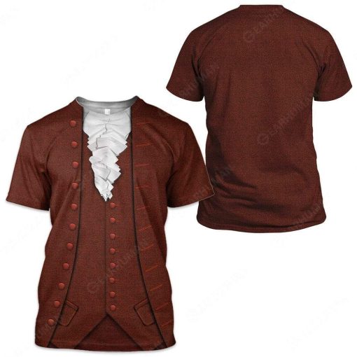 Hoodie Custom Benjamin Franklin Apparel HD-DT3081919 3D Custom Fleece Hoodies