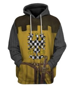 Hoodie Custom Bohemian Knight Apparel HD-TT15101911 3D Custom Fleece Hoodies Hoodie S 