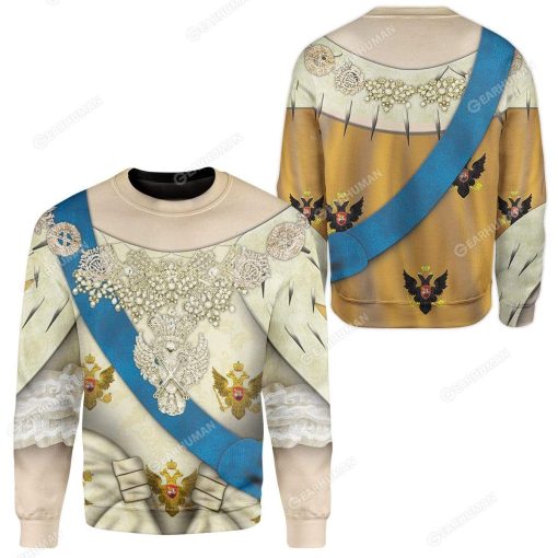 Hoodie Custom Catherine The Great Apparel HD-DT30101908 3D Custom Fleece Hoodies