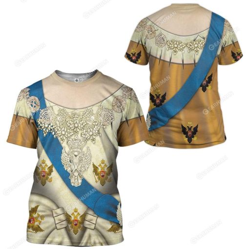 Hoodie Custom Catherine The Great Apparel HD-DT30101908 3D Custom Fleece Hoodies