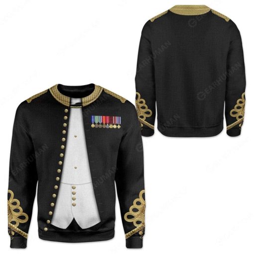 Hoodie Custom Chesty Puller Apparel HD-DT2391902 3D Custom Fleece Hoodies