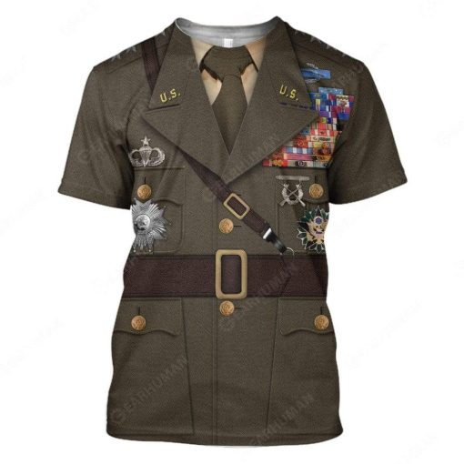 Hoodie Custom Douglas MacArthur Apparel HD-DT1991909 3D Custom Fleece Hoodies T-Shirt S