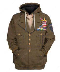 Hoodie Custom Dwight D. Eisenhower Apparel HD-DT1891909 3D Custom Fleece Hoodies Hoodie S 