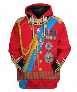 Hoodie Custom Edward Duke of Kent Apparel HD-TT2691905 3D Custom Fleece Hoodies Hoodie S 