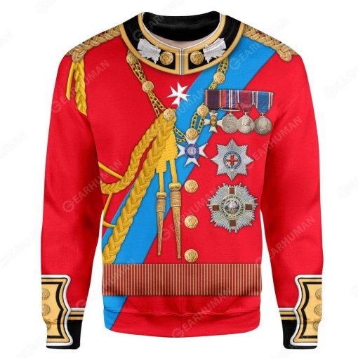 Hoodie Custom Edward Duke of Kent Apparel HD-TT2691905 3D Custom Fleece Hoodies Long Sleeve S