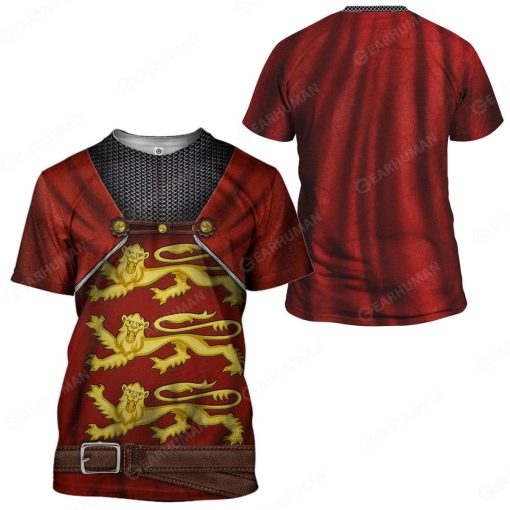 Hoodie Custom Edward I of England Apparel HD-AT11101904 3D Custom Fleece Hoodies