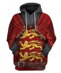 Hoodie Custom Edward I of England Apparel HD-AT11101904 3D Custom Fleece Hoodies Hoodie S 