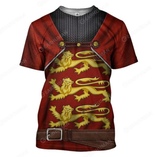 Hoodie Custom Edward I of England Apparel HD-AT11101904 3D Custom Fleece Hoodies T-Shirt S