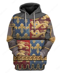 Hoodie Custom Edward III of England Apparel HD-AT11101903 3D Custom Fleece Hoodies Hoodie S 