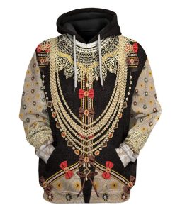 Hoodie Custom Elizabeth I of England Apparel HD-AT19101906 3D Custom Fleece Hoodies Hoodie S 