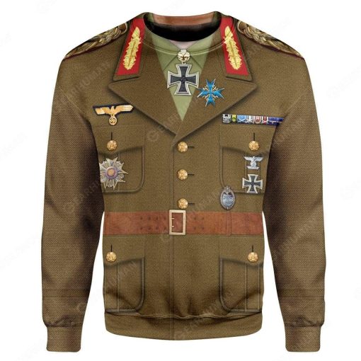 Hoodie Custom Erwin Rommel Apparel HD-DT1991902 3D Custom Fleece Hoodies Long Sleeve S