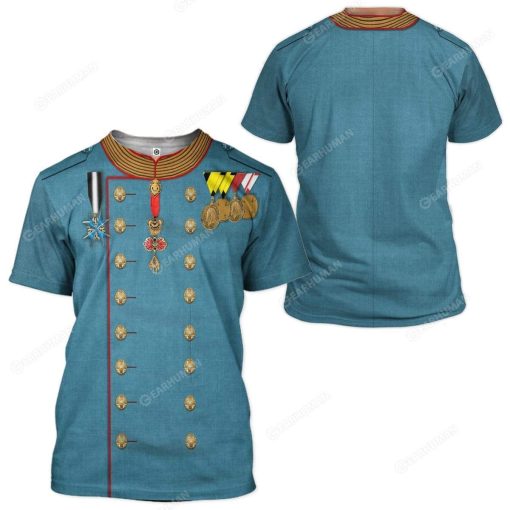 Hoodie Custom Franz Joseph I of Austria Apparel HD-AT14101915 3D Custom Fleece Hoodies