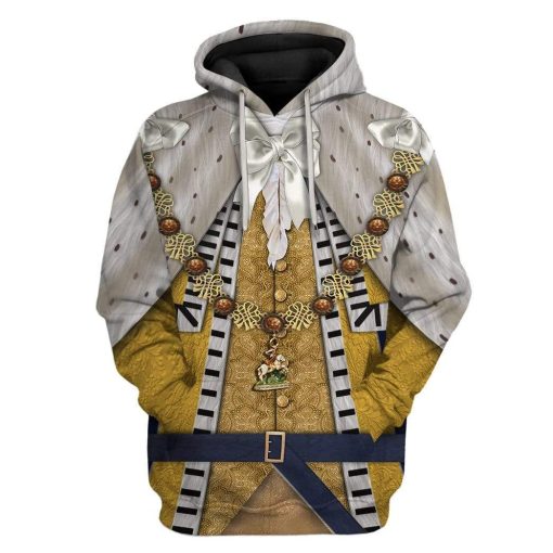 Hoodie Custom George III Apparel HD-AT03101901 3D Custom Fleece Hoodies Hoodie S