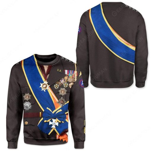 Hoodie Custom George Smith Patton Apparel HD-DT1991912 3D Custom Fleece Hoodies