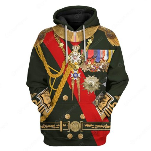 Hoodie Custom George V Apparel M30904 3D Custom Fleece Hoodies Hoodie S