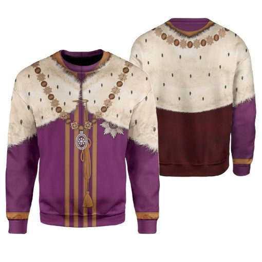 Hoodie Custom George VI Apparel HD-AT3091912 3D Custom Fleece Hoodies