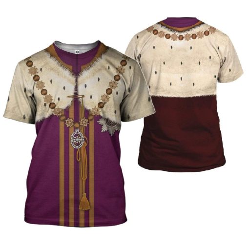 Hoodie Custom George VI Apparel HD-AT3091912 3D Custom Fleece Hoodies