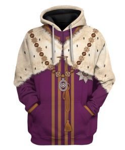 Hoodie Custom George VI Apparel HD-AT3091912 3D Custom Fleece Hoodies Hoodie S 