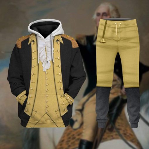 Hoodie Custom George Washington T-shirt - Hoodies - Sweater Apparel HD-GH1106169 3D Custom Fleece Hoodies