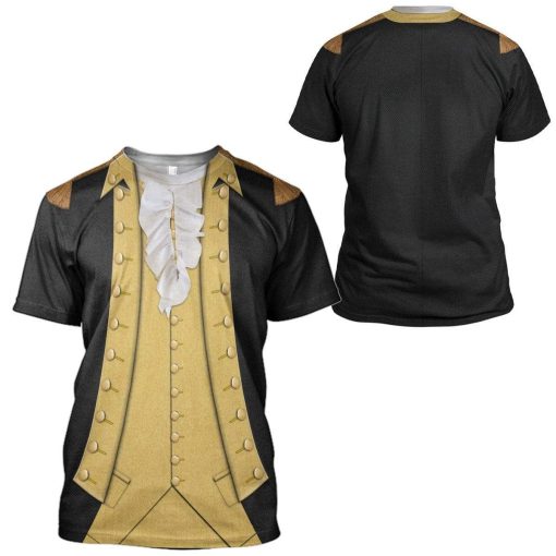 Hoodie Custom George Washington T-shirt - Hoodies - Sweater Apparel HD-GH1106169 3D Custom Fleece Hoodies