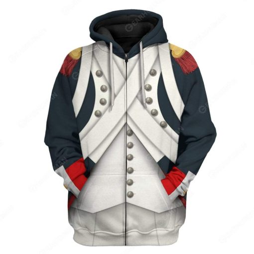 Hoodie Custom Grande Arm??e Apparel HD-DT10101911 3D Custom Fleece Hoodies Zip Hoodie S