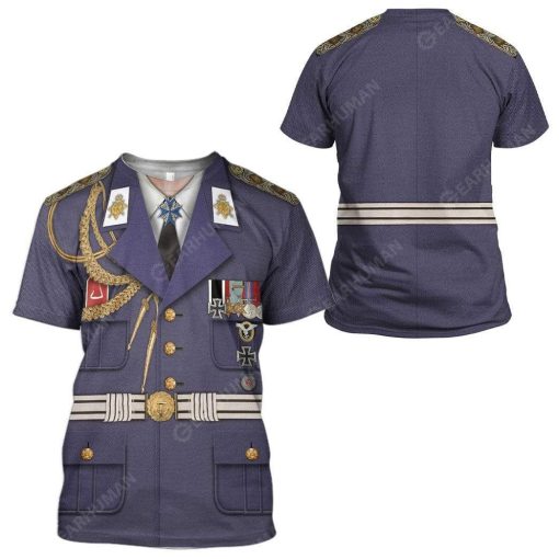 Hoodie Custom Hermann Goering Apparel HD-TT3091902 3D Custom Fleece Hoodies