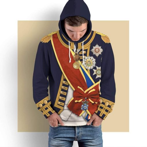Hoodie Custom Horatio Nelson Apparel M10101 3D Custom Fleece Hoodies