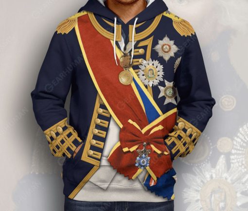 Hoodie Custom Horatio Nelson Apparel M10101 3D Custom Fleece Hoodies