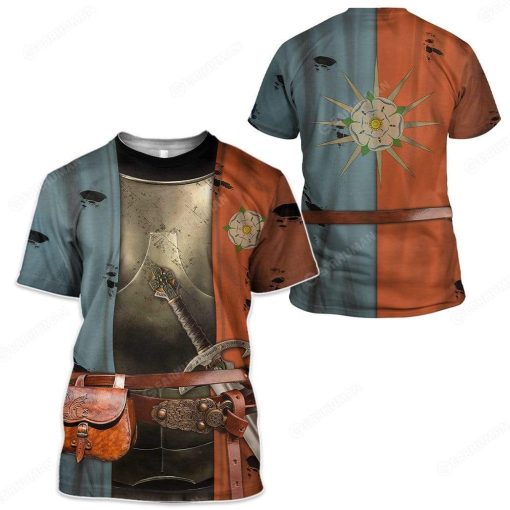 Hoodie Custom House Of Tudor Soldier Apparel HD-AT08101906 3D Custom Fleece Hoodies