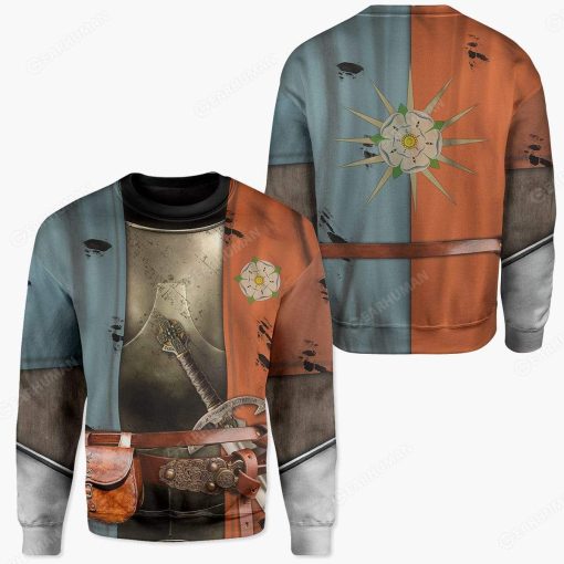 Hoodie Custom House Of Tudor Soldier Apparel HD-AT08101906 3D Custom Fleece Hoodies