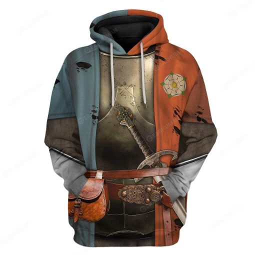 Hoodie Custom House Of Tudor Soldier Apparel HD-AT08101906 3D Custom Fleece Hoodies Hoodie S