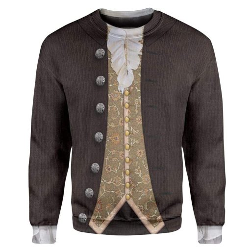 Hoodie Custom James Monroe Apparel HD-DT0591904 3D Custom Fleece Hoodies Long Sleeve S