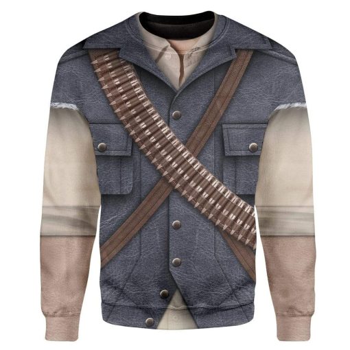 Hoodie Custom John Marston Apparel HD-DT17101907 3D Custom Fleece Hoodies Long Sleeve S