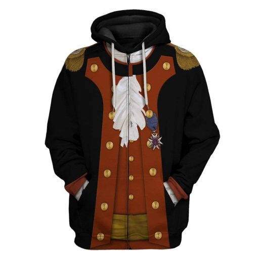 Hoodie Custom John Paul Jones Apparel HD-DT11101908 3D Custom Fleece Hoodies Zip Hoodie S