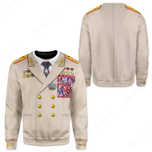 Hoodie Custom Leonid Ilyich Brezhnev Apparel HD-TT2391909 3D Custom Fleece Hoodies