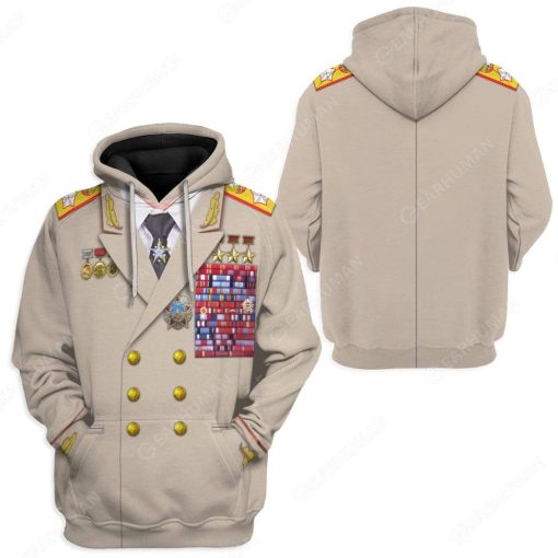 Hoodie Custom Leonid Ilyich Brezhnev Apparel HD-TT2391909 3D Custom Fleece Hoodies