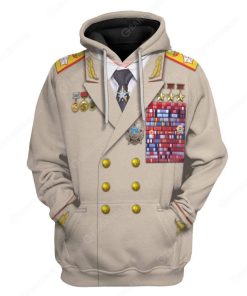 Hoodie Custom Leonid Ilyich Brezhnev Apparel HD-TT2391909 3D Custom Fleece Hoodies Hoodie S 