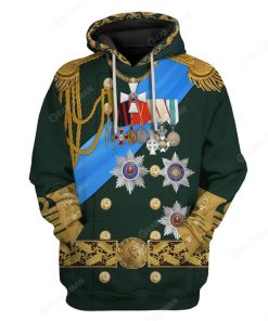 Hoodie Custom Nicholas II Apparel HD-TT2391904 3D Custom Fleece Hoodies Hoodie S 