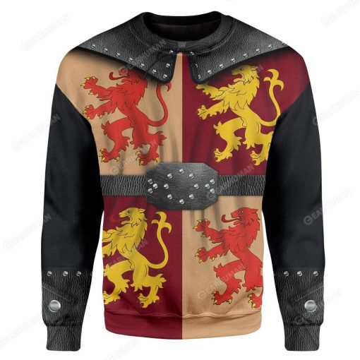 Hoodie Custom Owain Glynd�‘r Apparel HD-AT14101906 3D Custom Fleece Hoodies Long Sleeve S