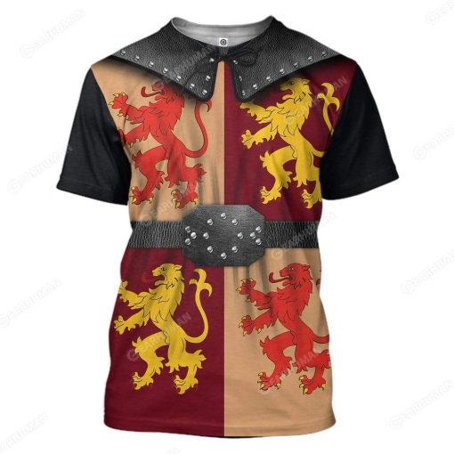 Hoodie Custom Owain Glynd�‘r Apparel HD-AT14101906 3D Custom Fleece Hoodies T-Shirt S